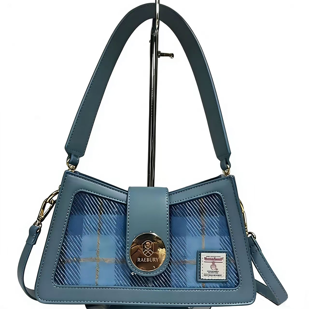 Raebury Harris Tweed Shoulder &Crossbody  Bag