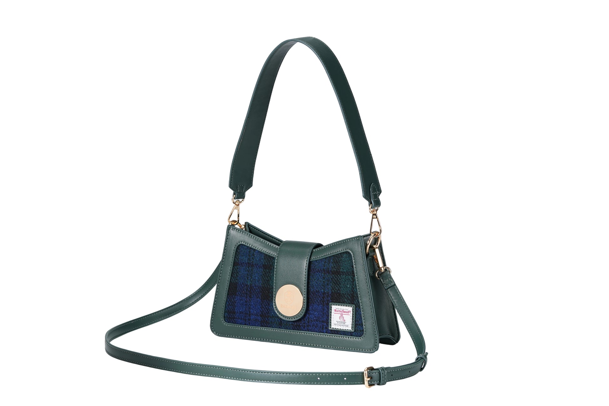 Raebury Harris Tweed Shoulder &Crossbody  Bag