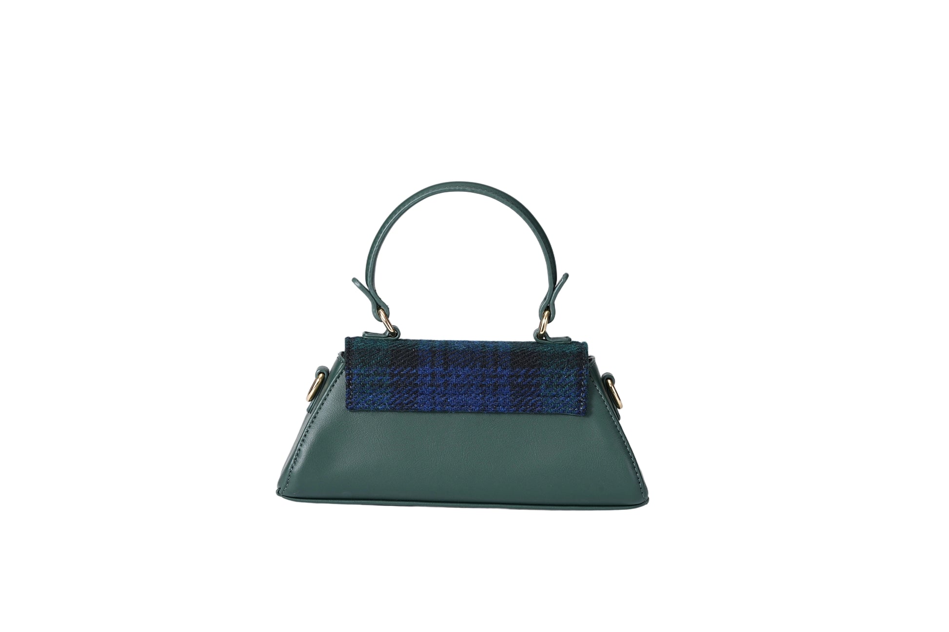 Raebury Harris Tweed Top Handle Crossbody  Bag
