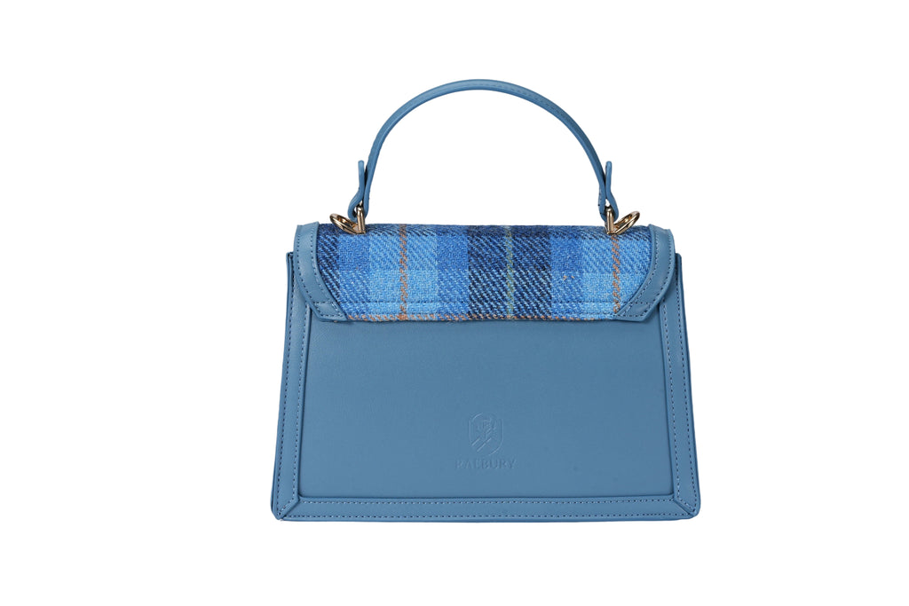 Raebury Harris Tweed Top Handle Satchel