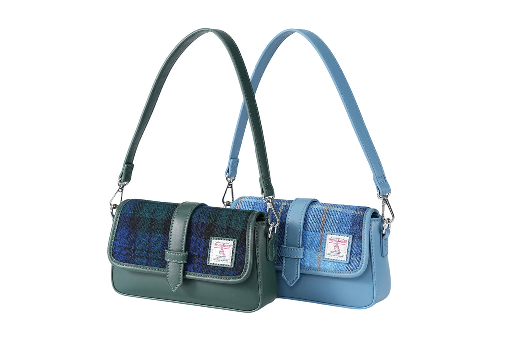 Raebury Harris Tweed Clutch & Crossbody Bag