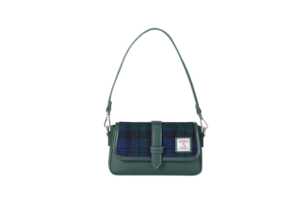 Raebury Harris Tweed Clutch & Crossbody Bag