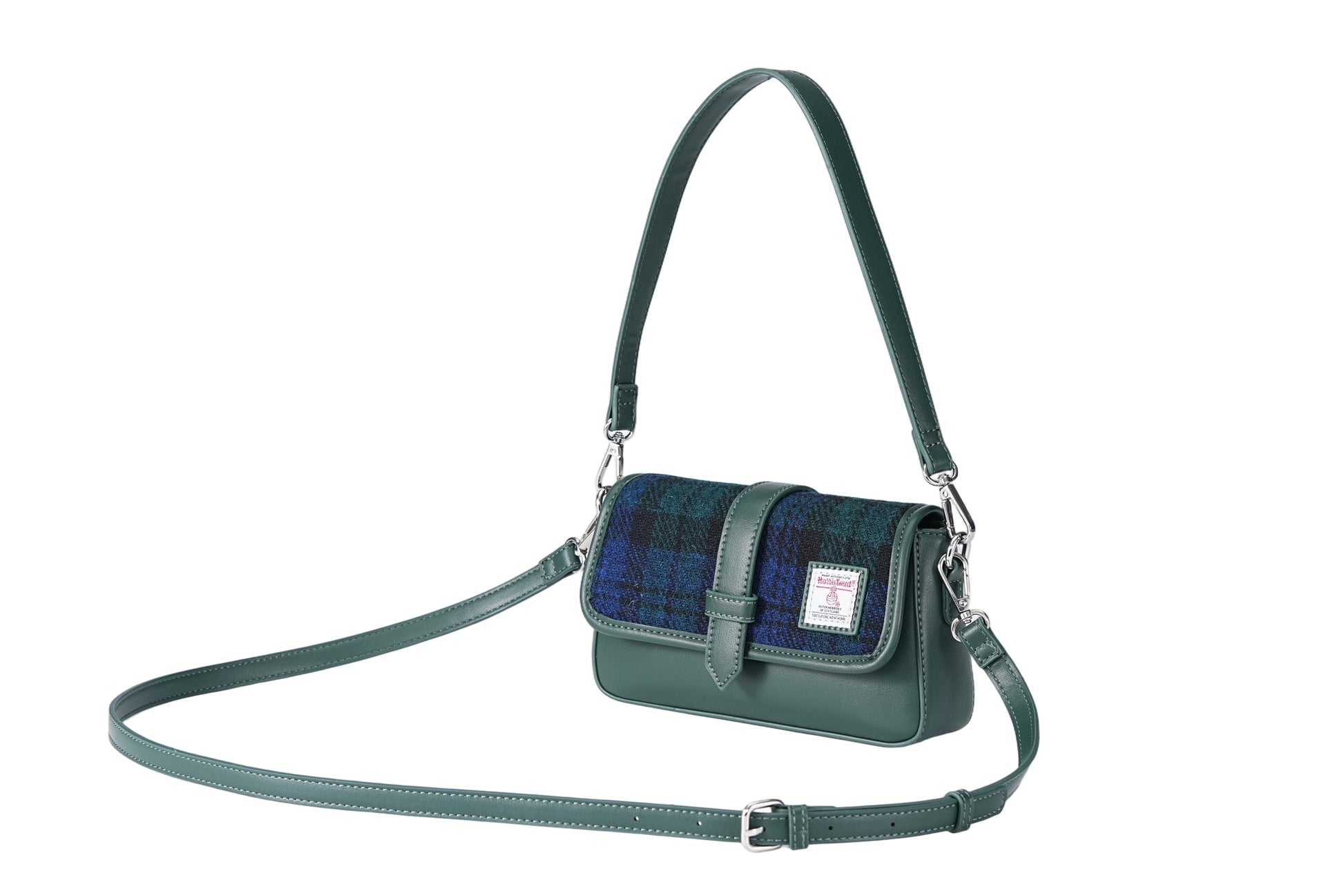 Raebury Harris Tweed Clutch & Crossbody Bag
