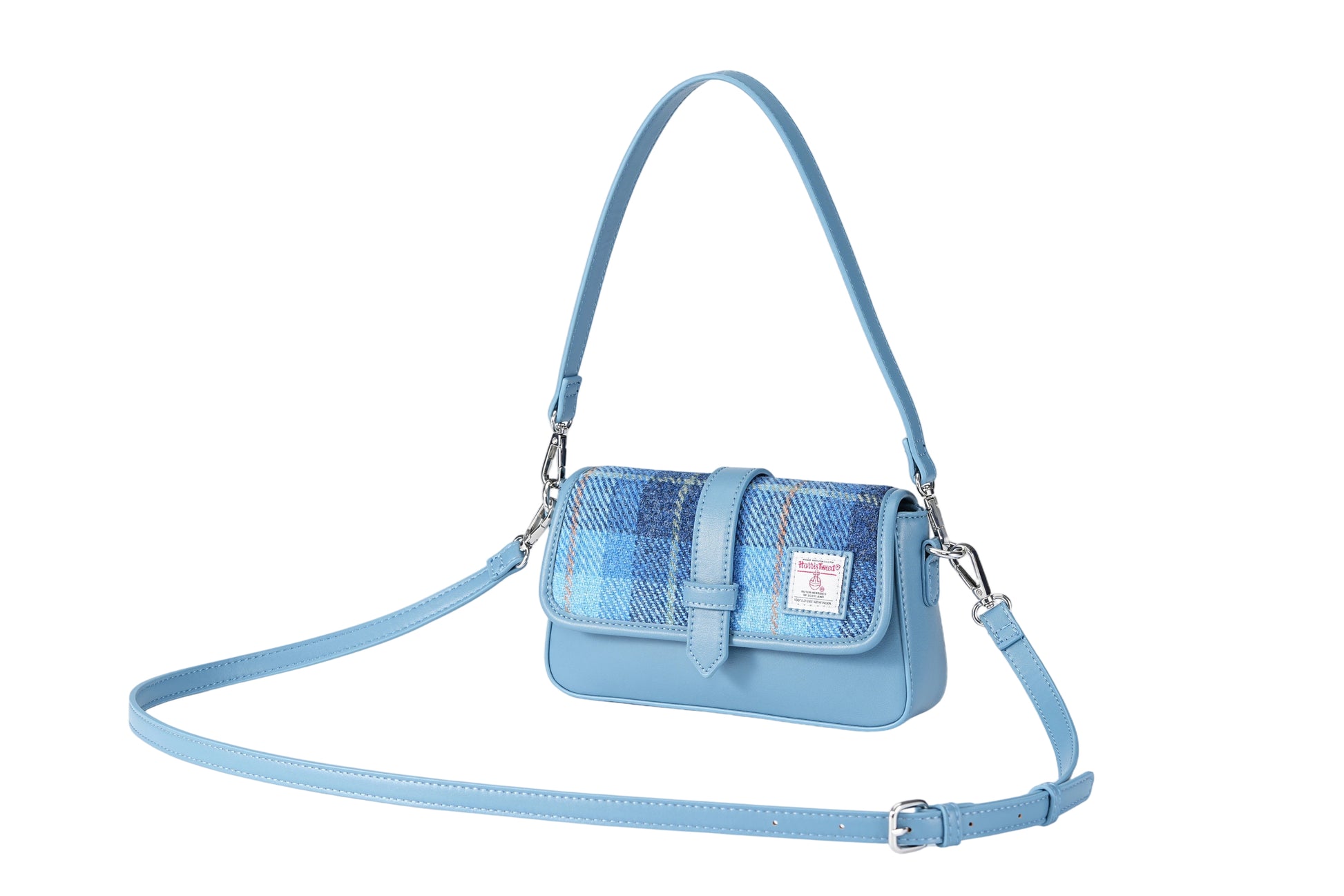 Raebury Harris Tweed Clutch & Crossbody Bag
