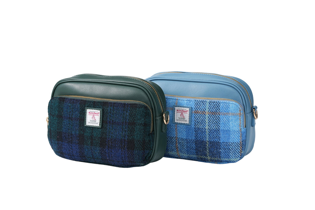 Raebury Harris Tweed Crossbody Bag