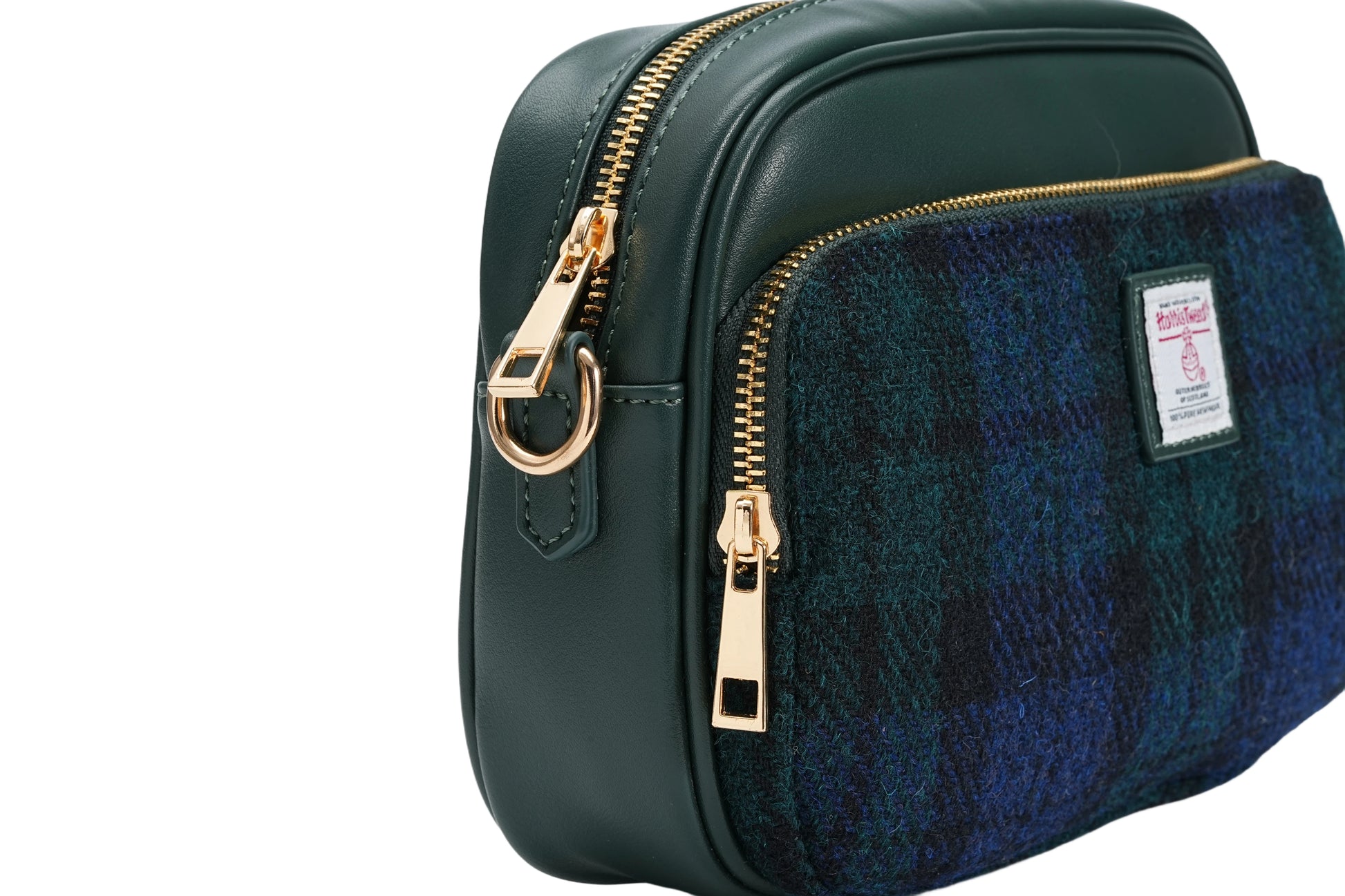 Raebury Harris Tweed Crossbody Bag