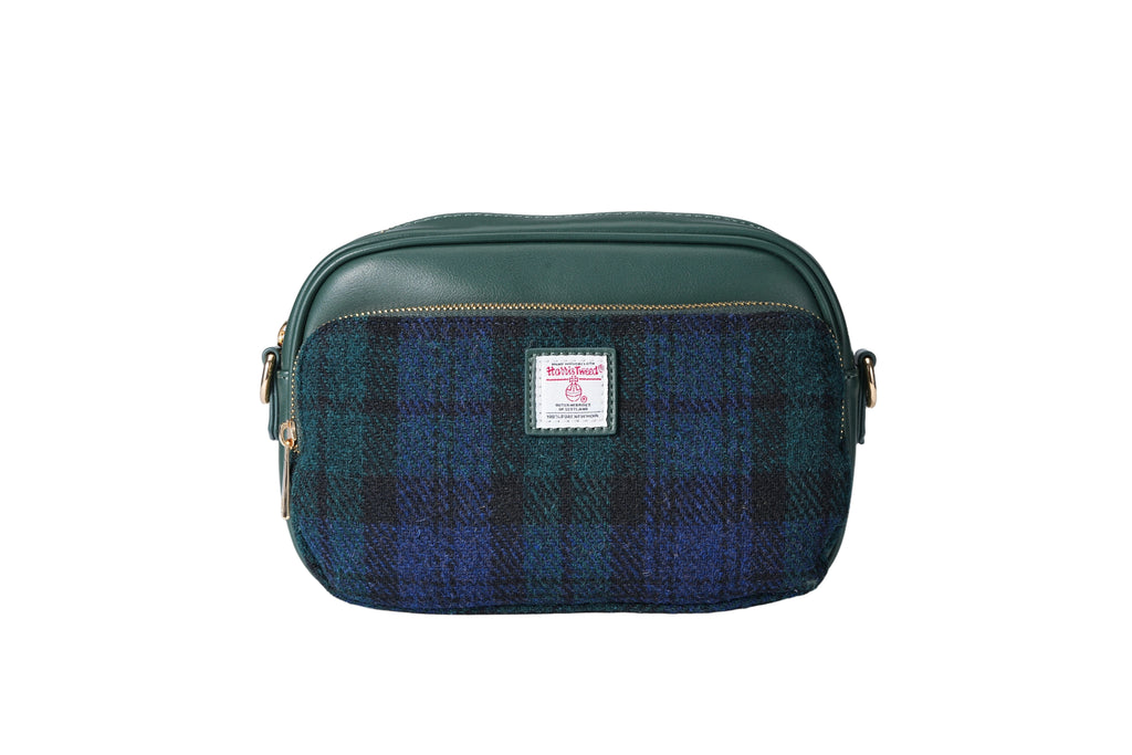 Raebury Harris Tweed Crossbody Bag