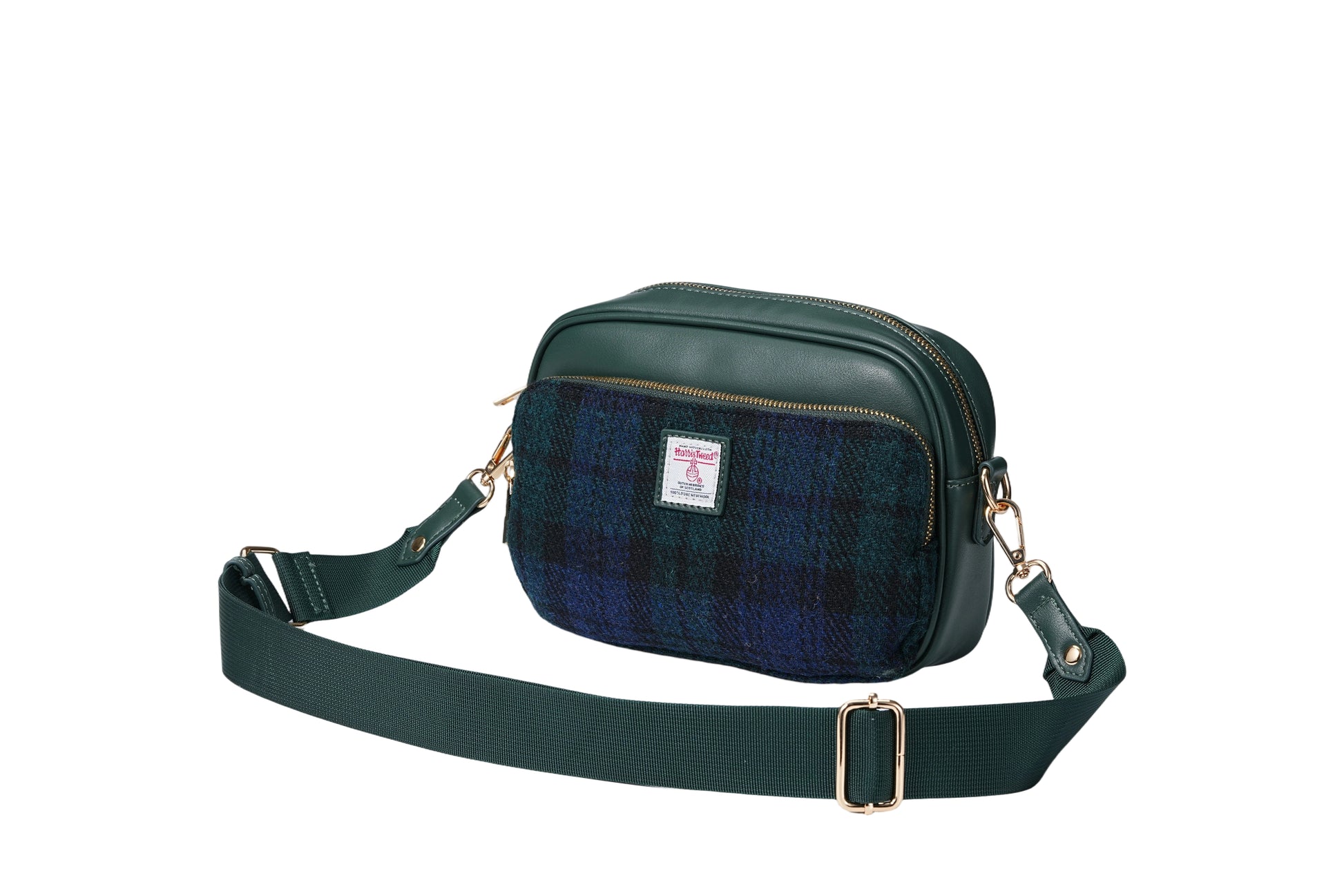 Raebury Harris Tweed Crossbody Bag