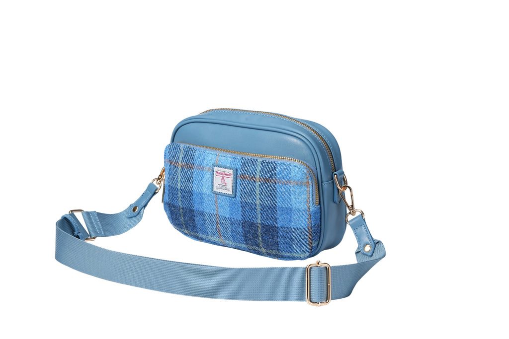 Raebury Harris Tweed Crossbody Bag