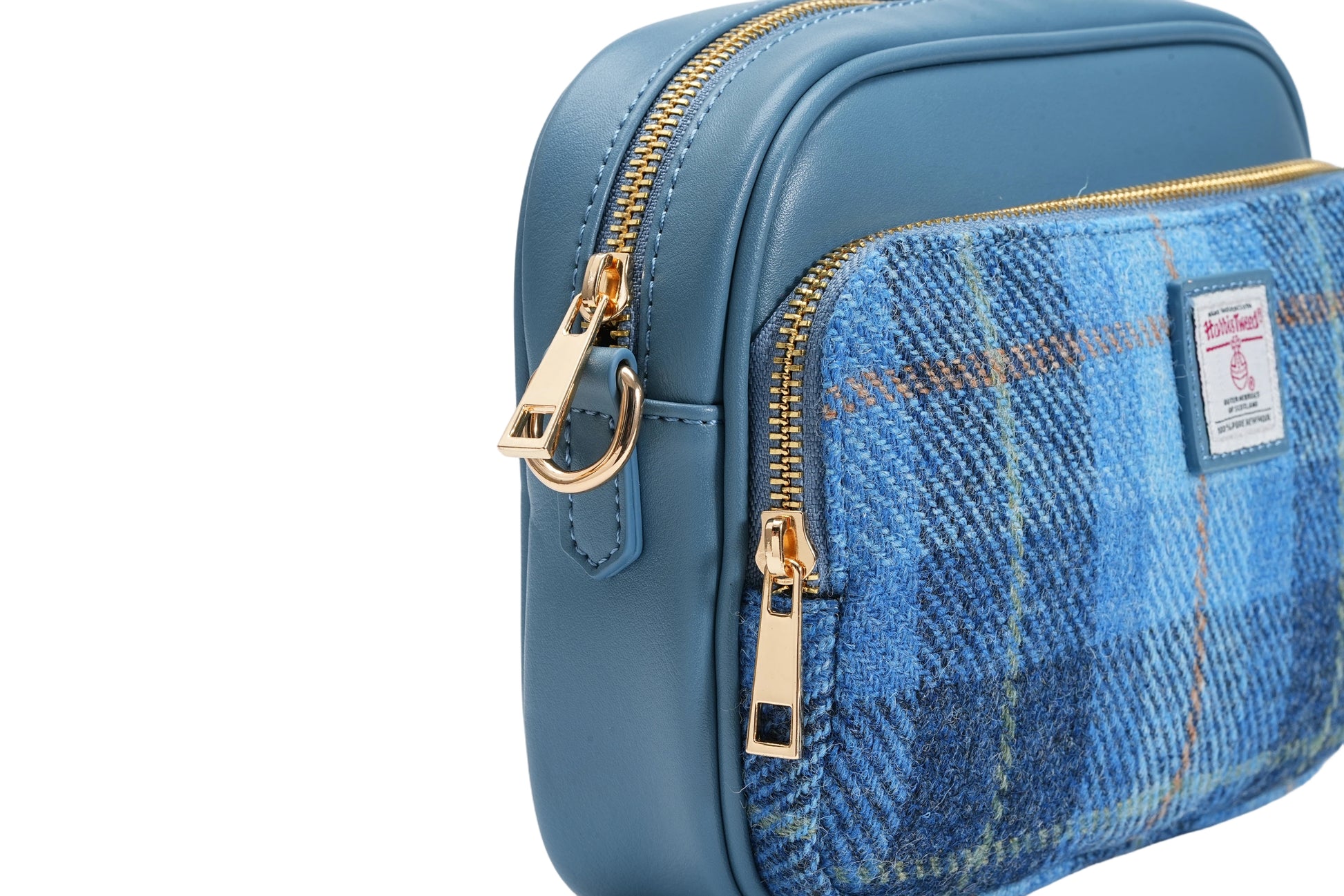 Raebury Harris Tweed Crossbody Bag