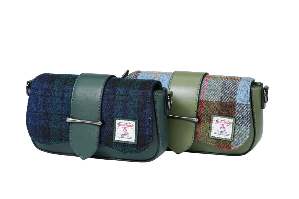 Raebury Harris Tweed Clutch Crossbody Bag