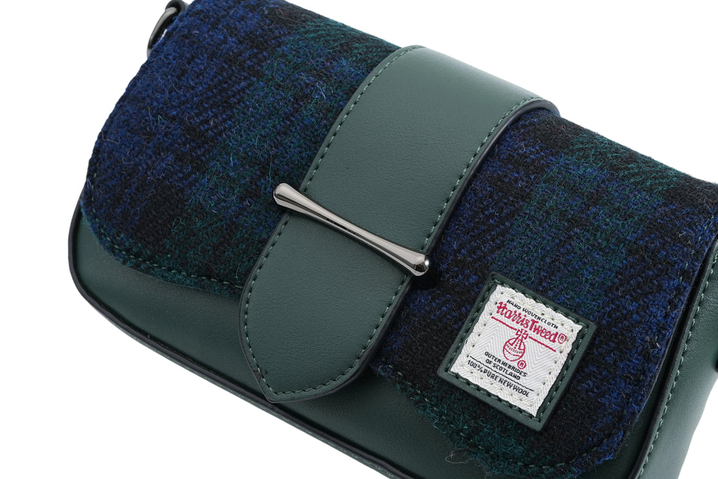 Raebury Harris Tweed Clutch Crossbody Bag