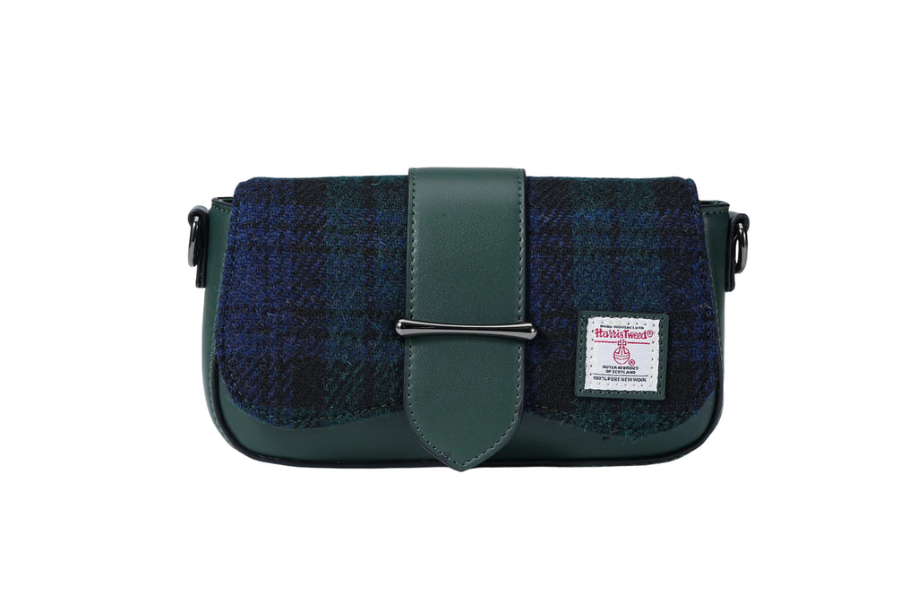 Raebury Harris Tweed Clutch Crossbody Bag