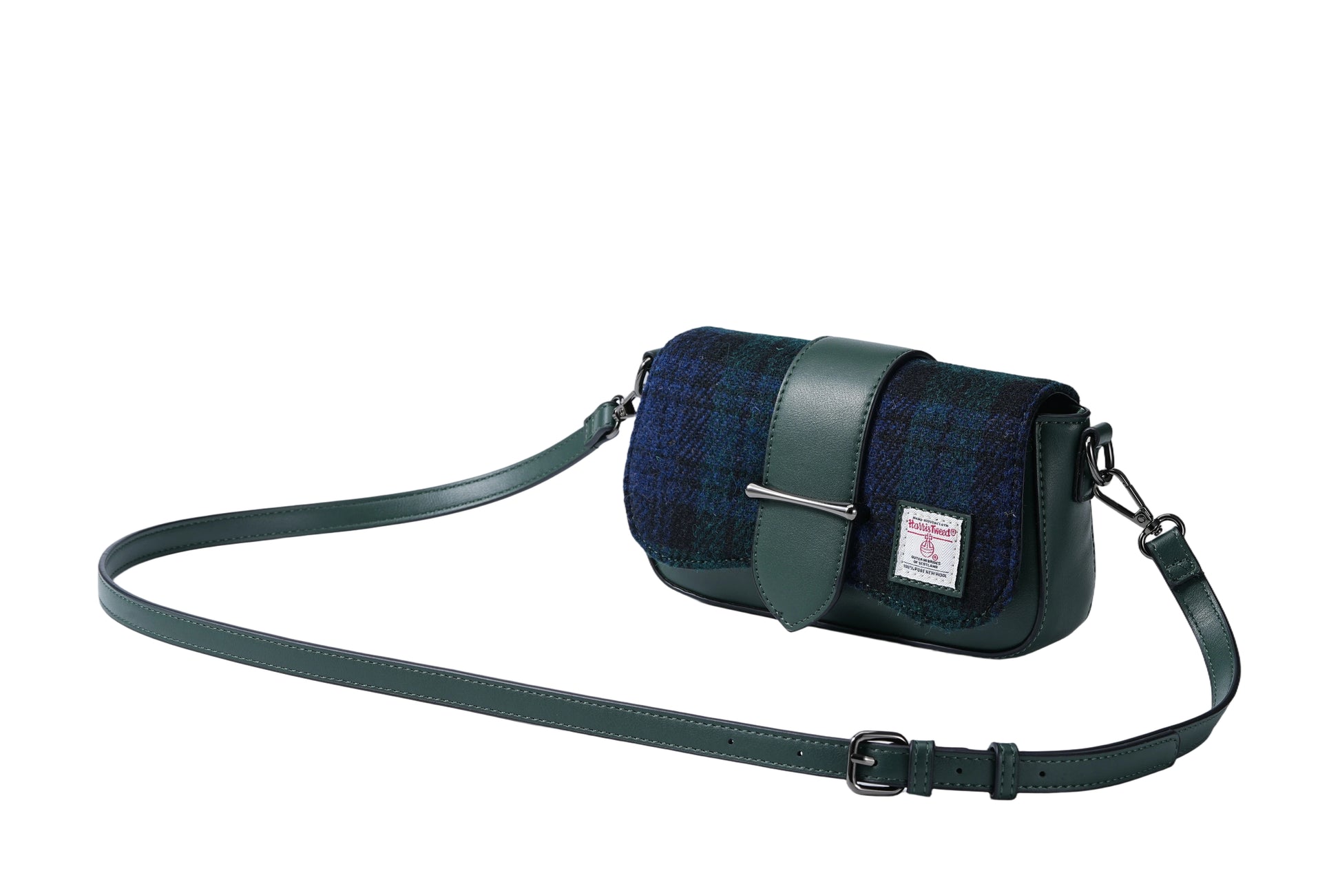 Raebury Harris Tweed Clutch Crossbody Bag