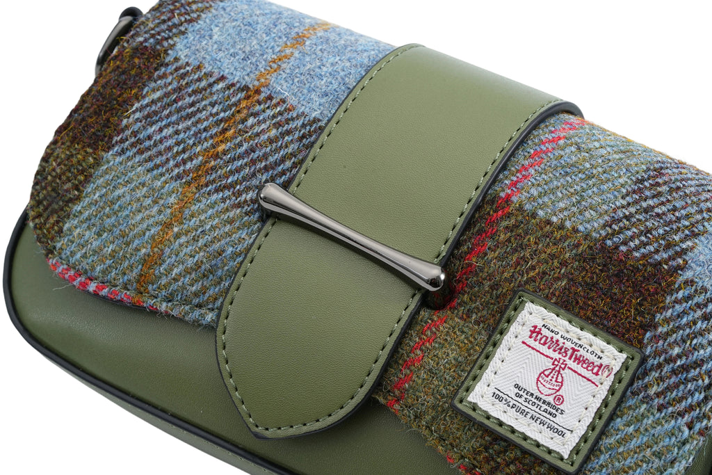 Raebury Harris Tweed Clutch Crossbody Bag