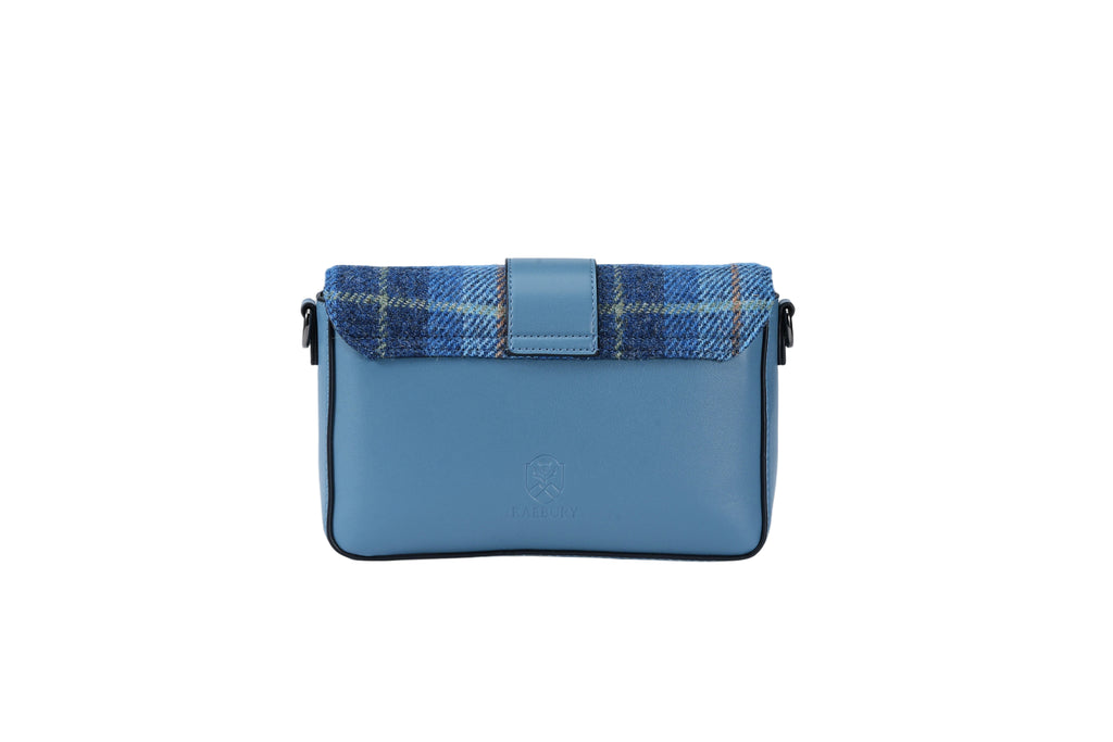 Raebury Harris Tweed Flap Crossbody Bag