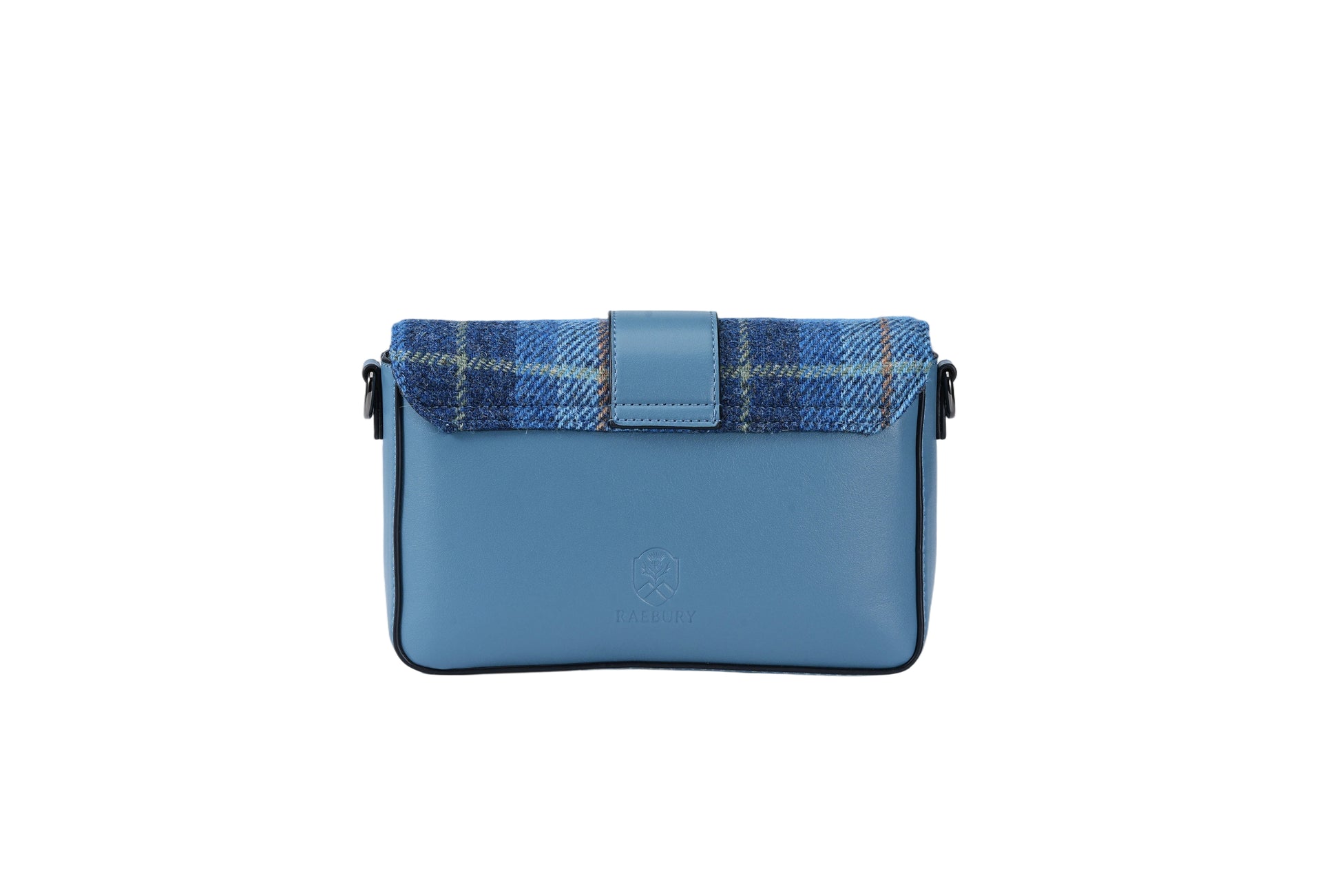 Raebury Harris Tweed Flap Crossbody Bag