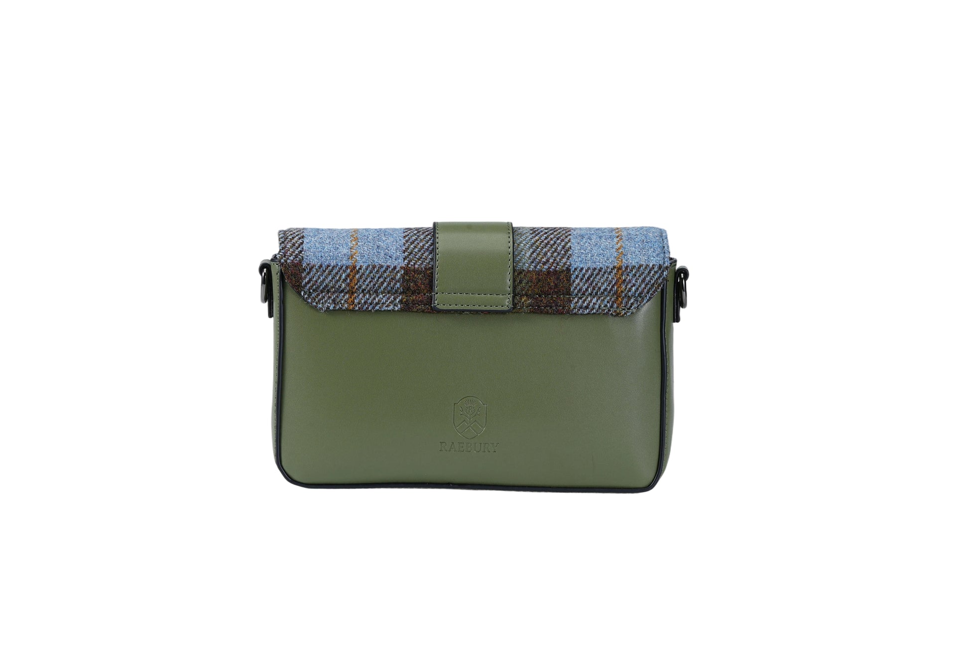 Raebury Harris Tweed Flap Crossbody Bag