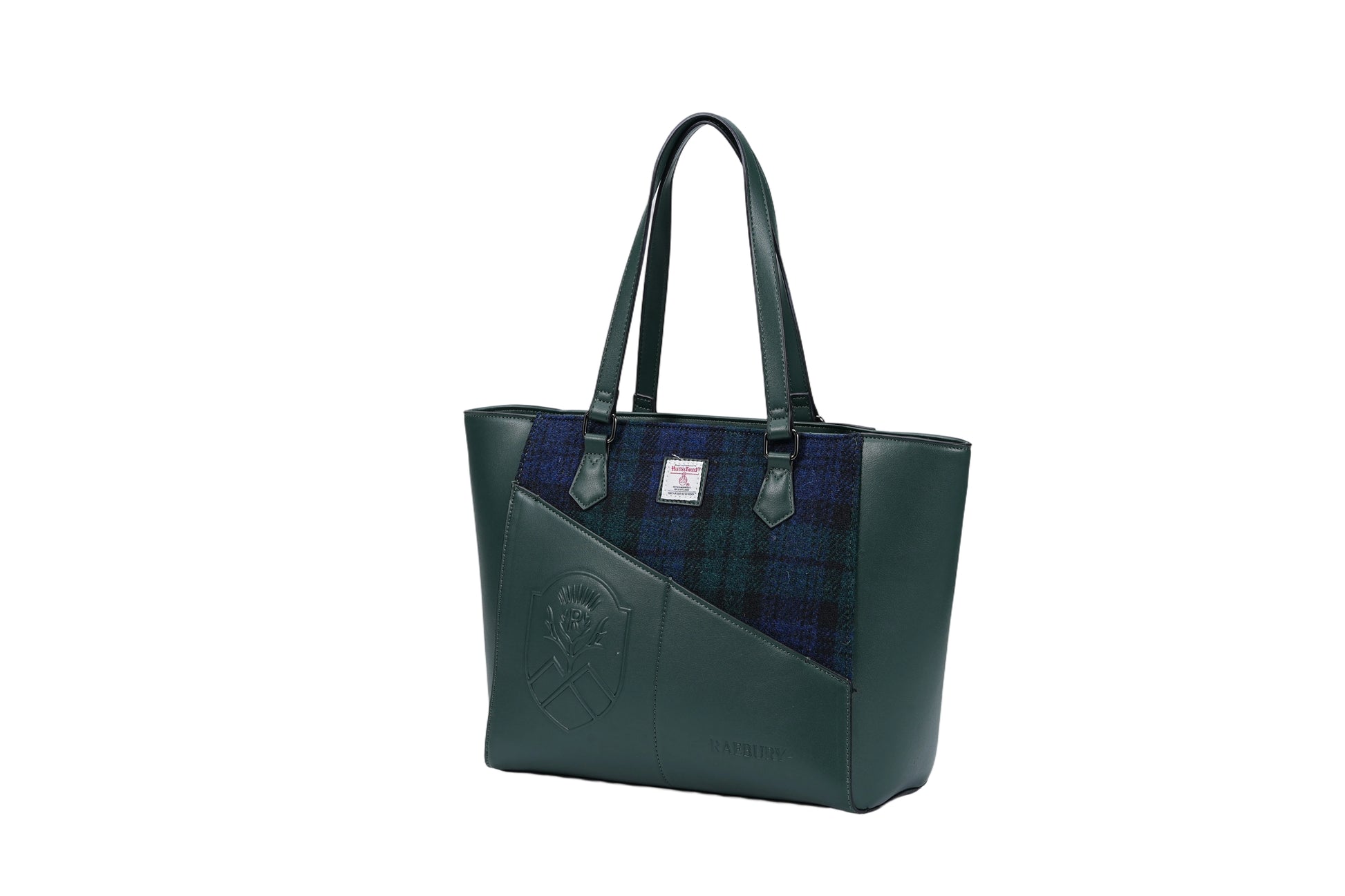 Raebury Harris Tweed Laptop  Tote Bag