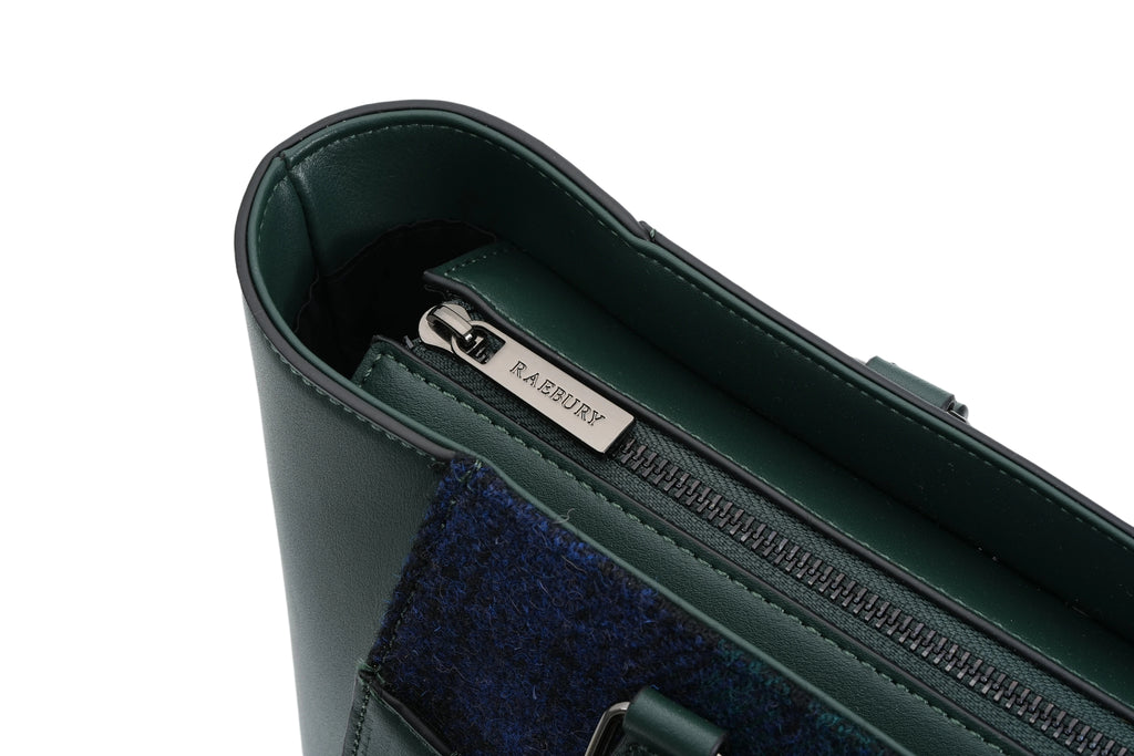 Raebury Harris Tweed Laptop  Tote Bag