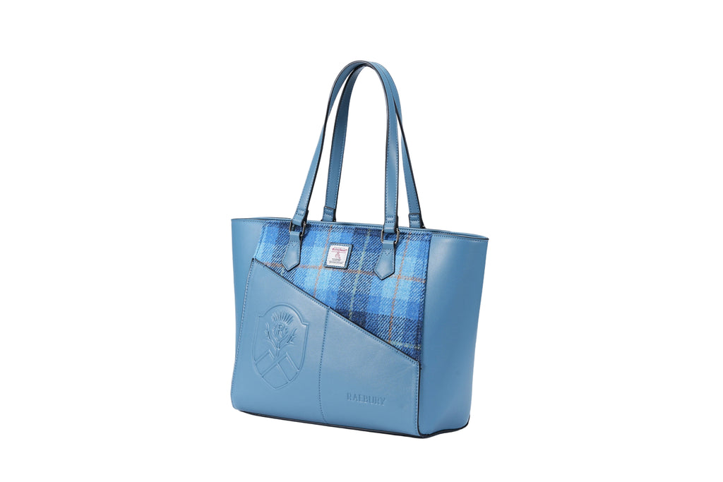 Raebury Harris Tweed Laptop  Tote Bag