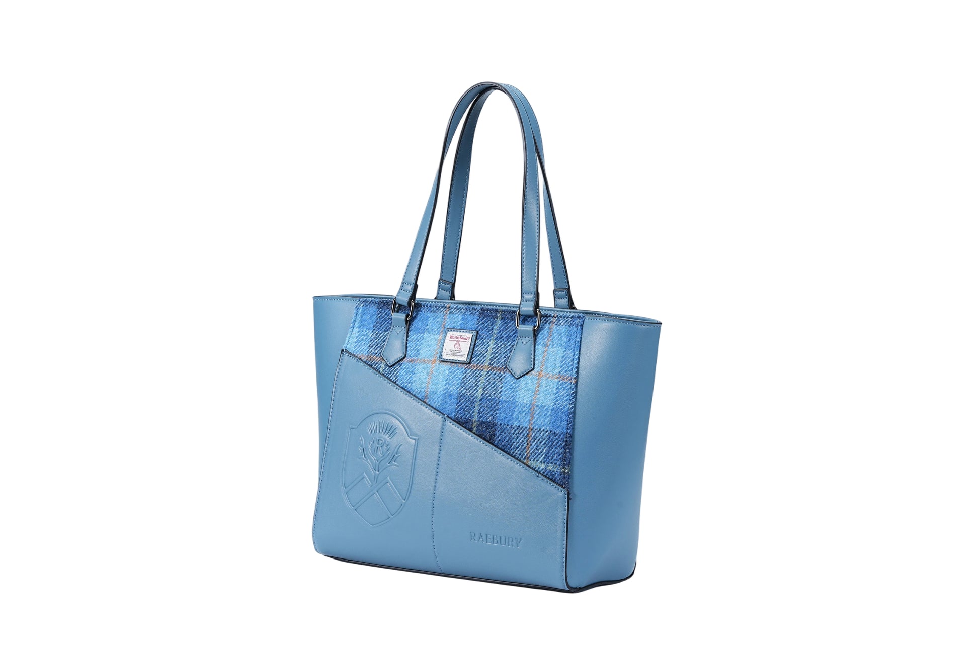 Raebury Harris Tweed Laptop  Tote Bag