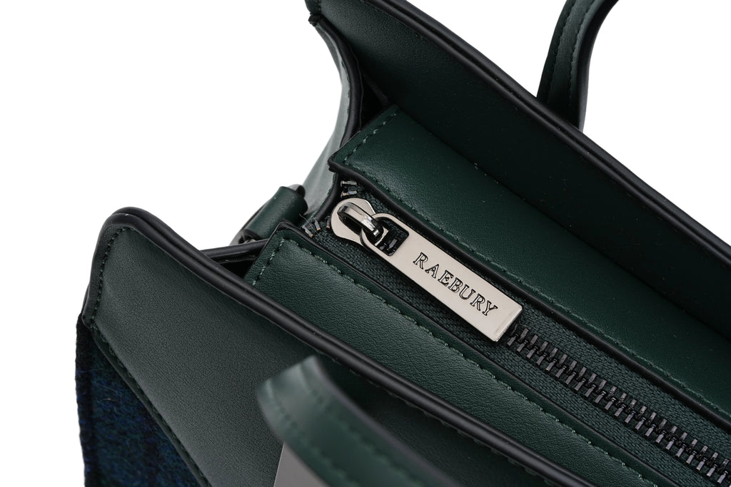 Raebury Harris Tweed  Small Satchel Grab bag