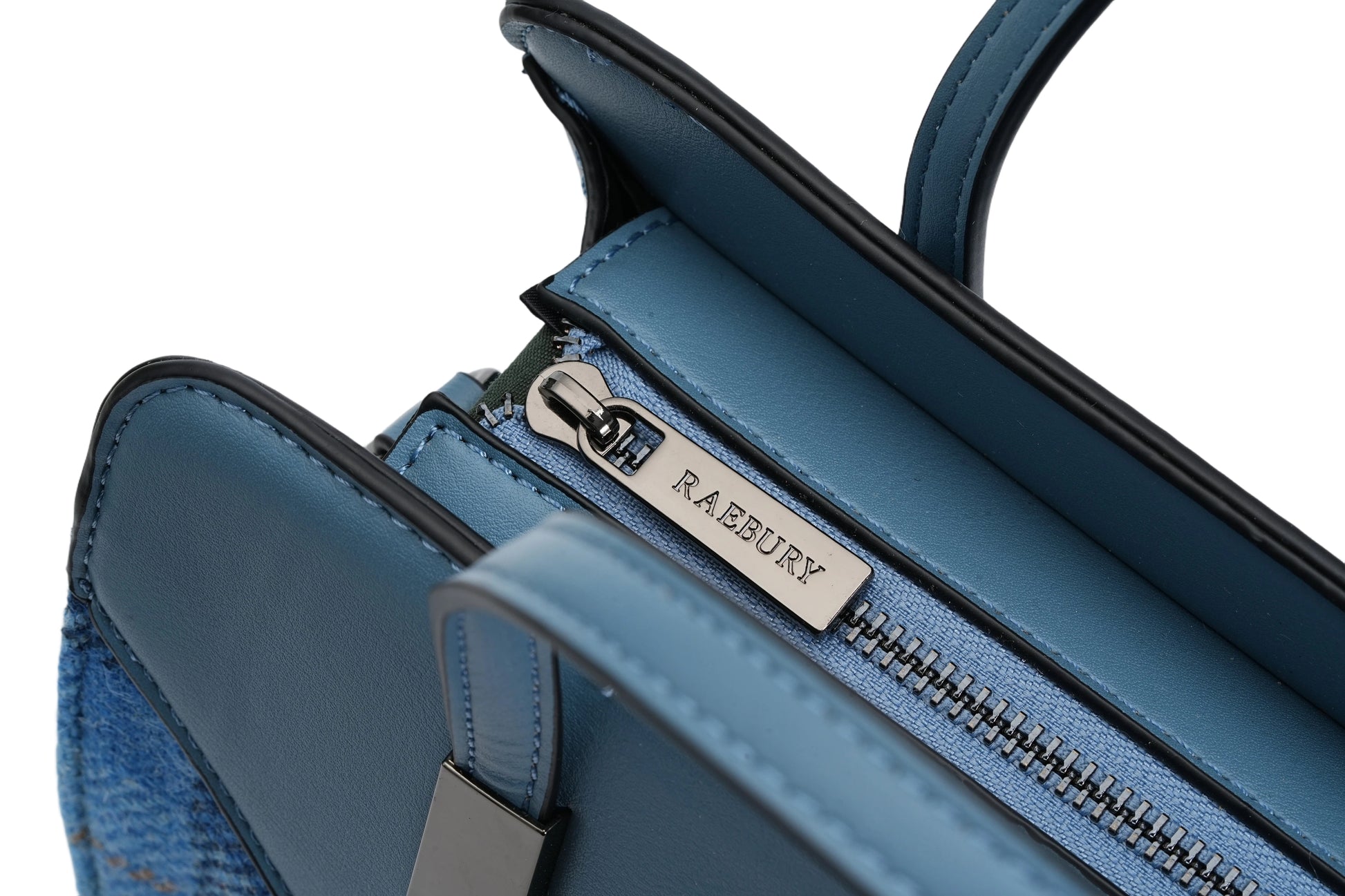 Raebury Harris Tweed  Small Satchel Grab bag
