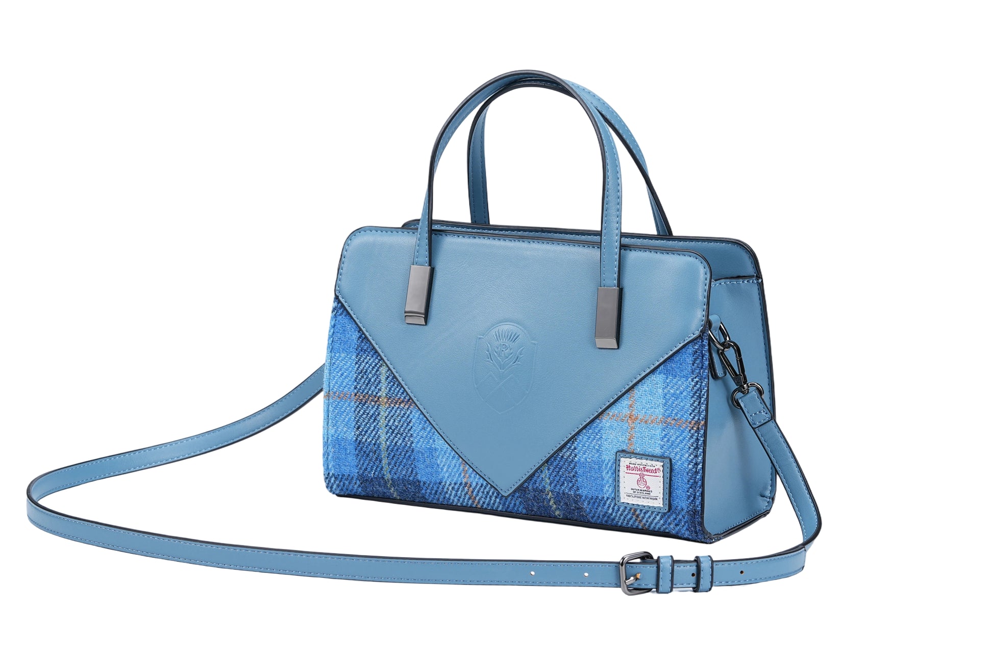 Raebury Harris Tweed  Small Satchel Grab bag