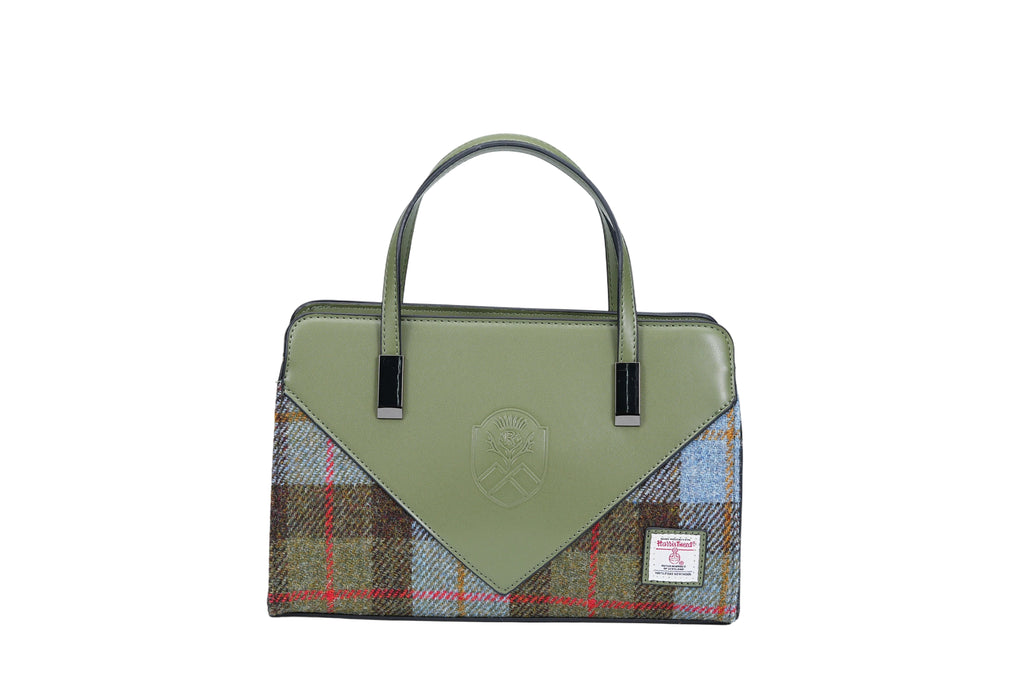 Raebury Harris Tweed  Small Satchel Grab bag