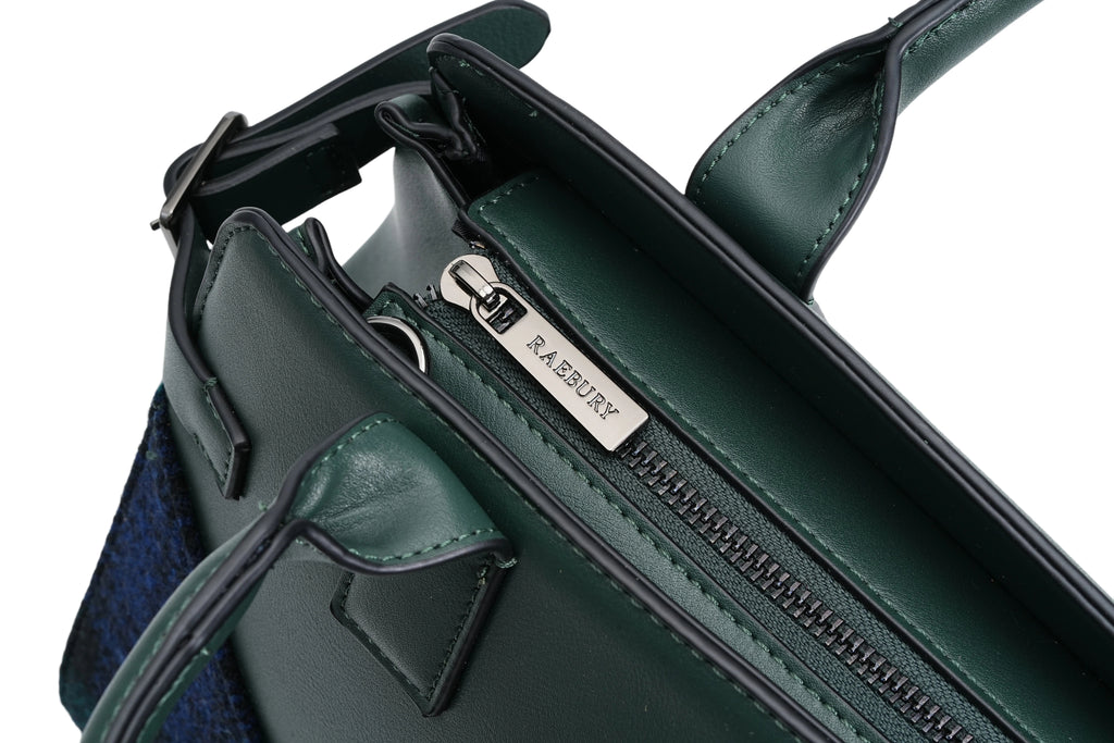 Raebury Harris Tweed  Medium Satchel Grab bag