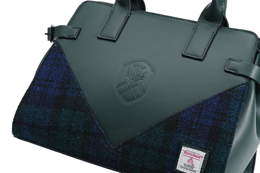 Raebury Harris Tweed  Medium Satchel Grab bag