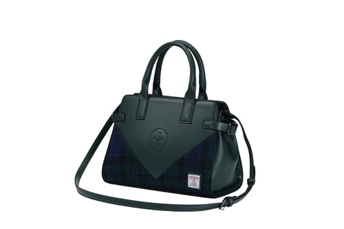 Raebury Harris Tweed  Medium Satchel Grab bag
