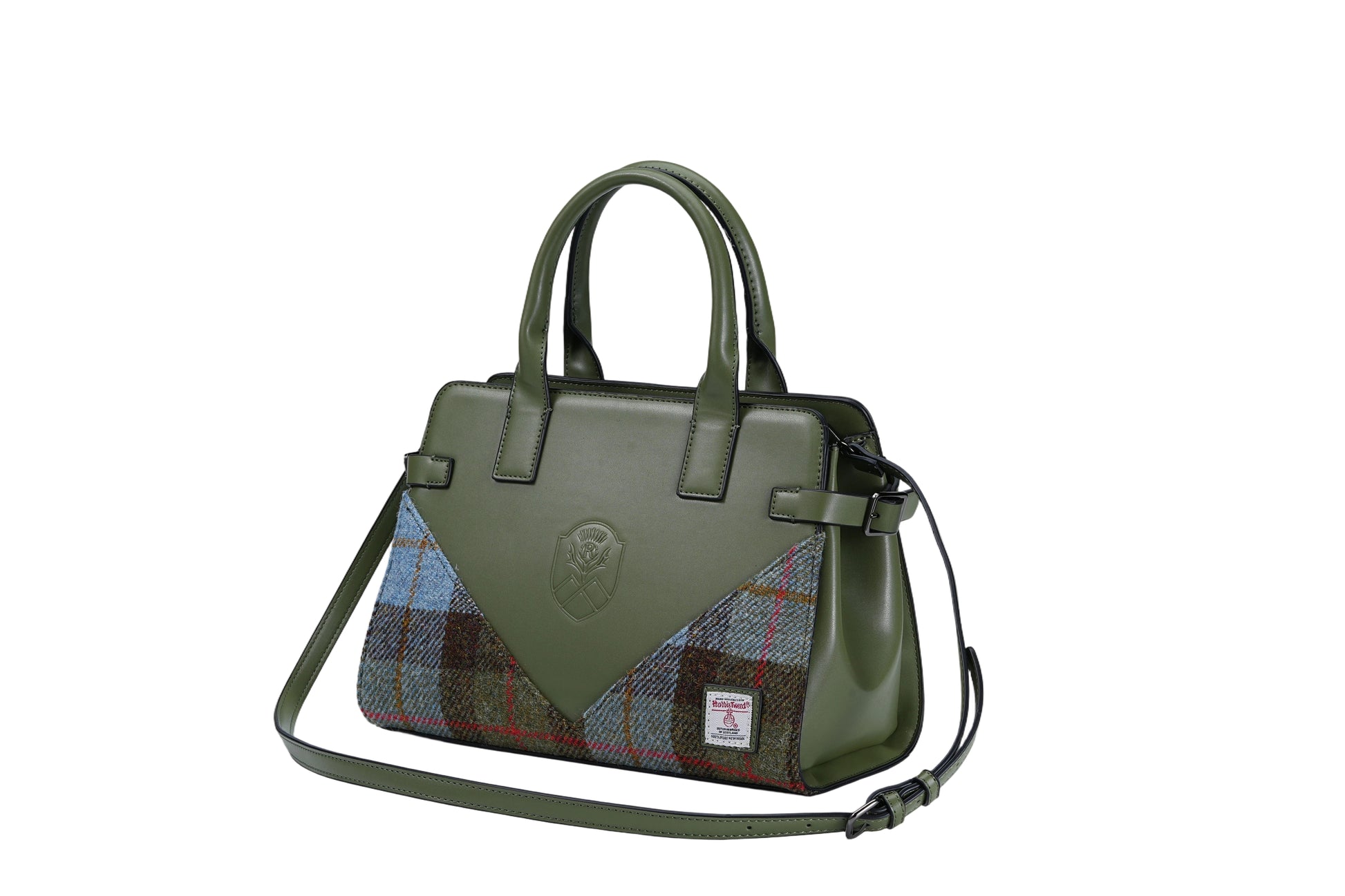 Raebury Harris Tweed  Medium Satchel Grab bag