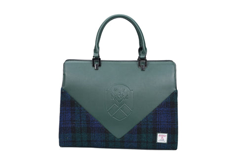 Raebury Harris Tweed Laptop Work Satchel bag