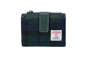 Raebury Harris Tweed Compact Wallet With ID Holder