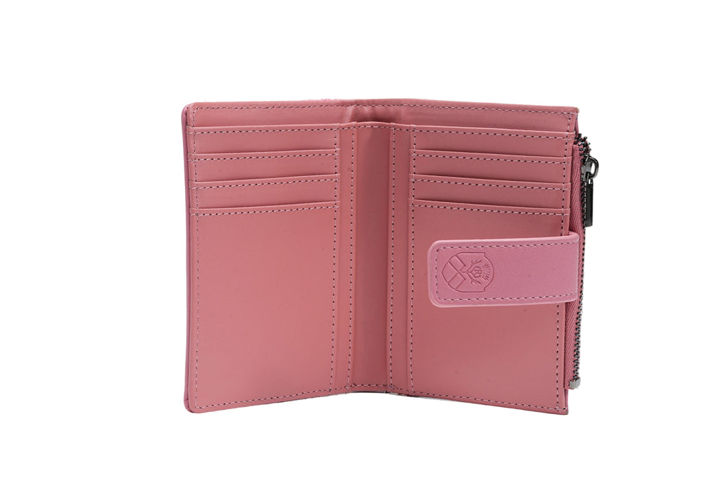 Raebury Harris Tweed Compact Wallet With ID Holder