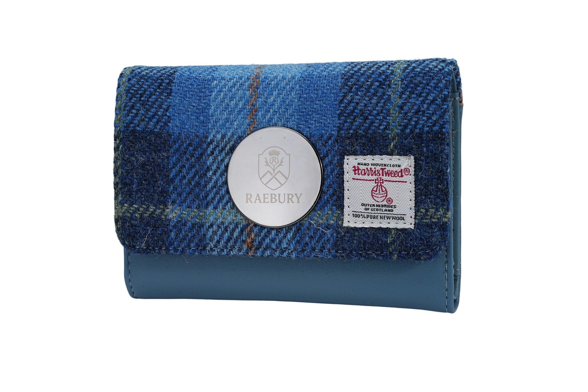 Raebury Harris Tweed Medium Wallet