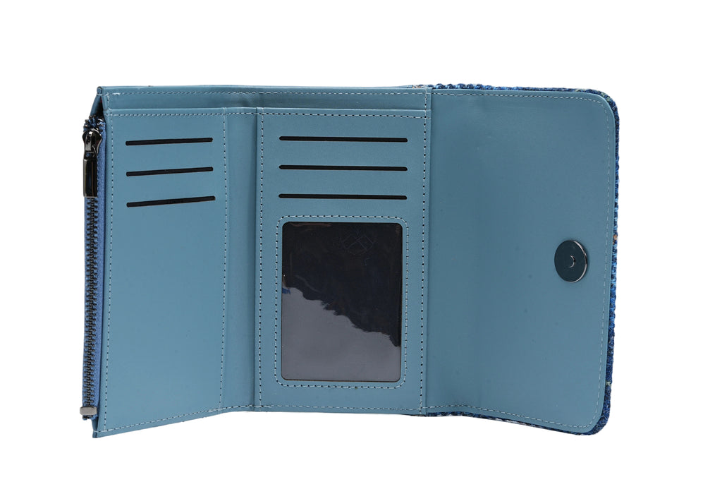 Raebury Harris Tweed Medium Wallet