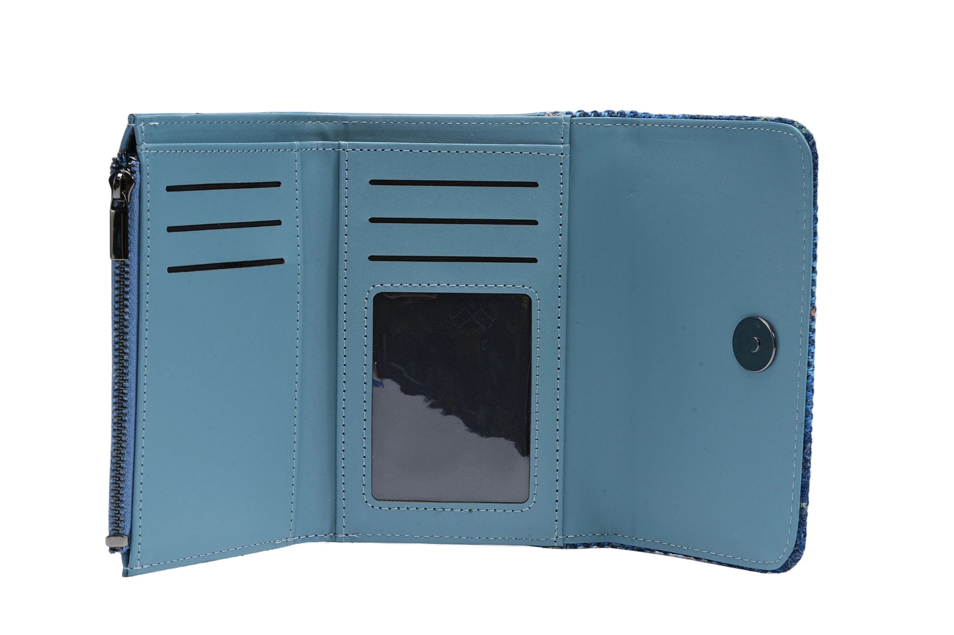 Raebury Harris Tweed Medium Wallet