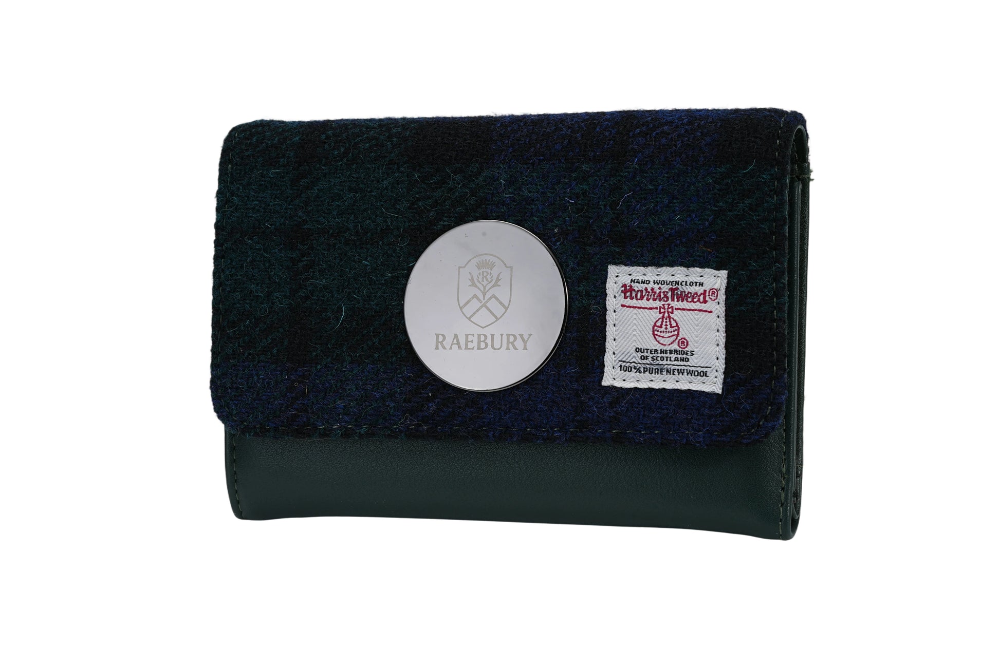 Raebury Harris Tweed Medium Wallet