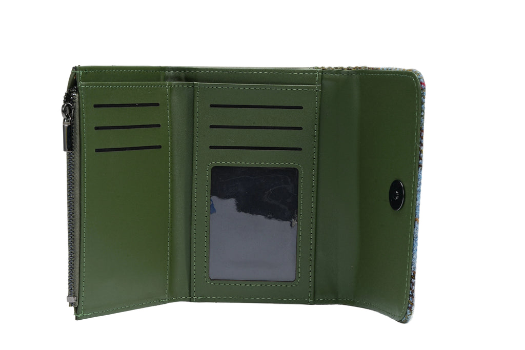 Raebury Harris Tweed Medium Wallet