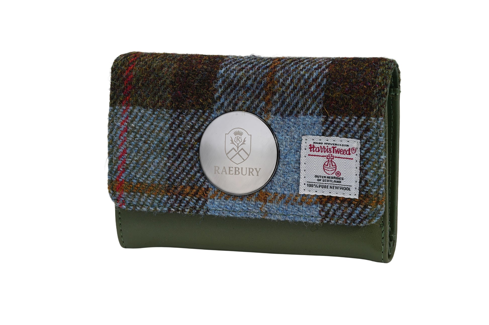 Raebury Harris Tweed Medium Wallet