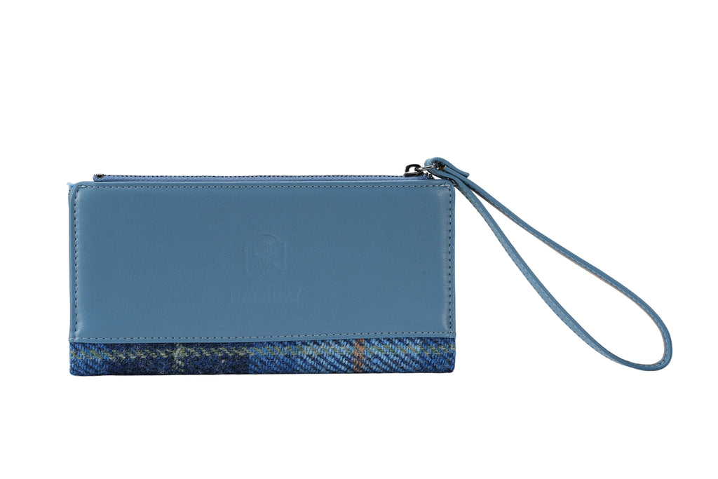 Raebury Harris Tweed Wristlet  Wallet