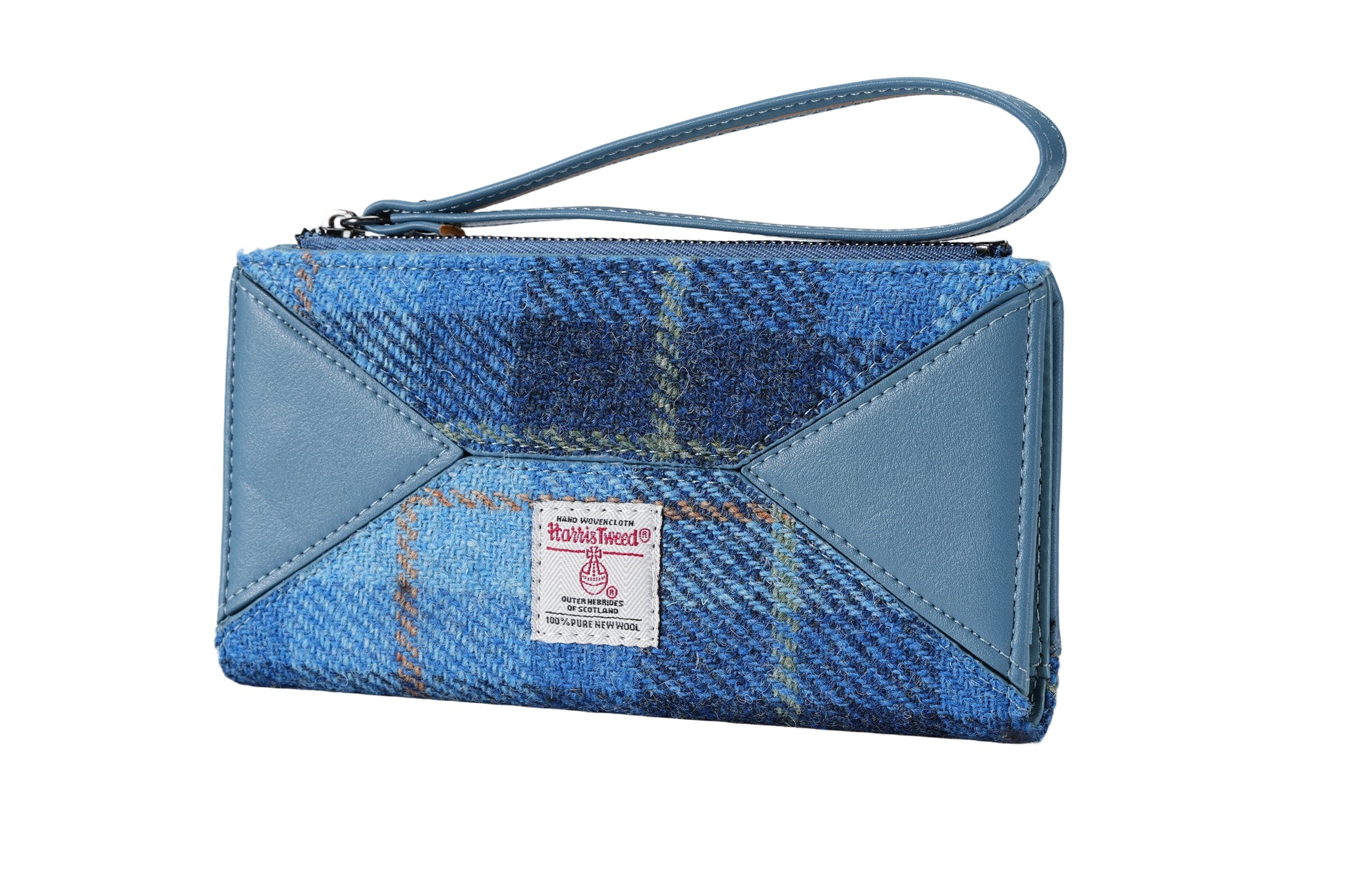 Raebury Harris Tweed Wristlet  Wallet