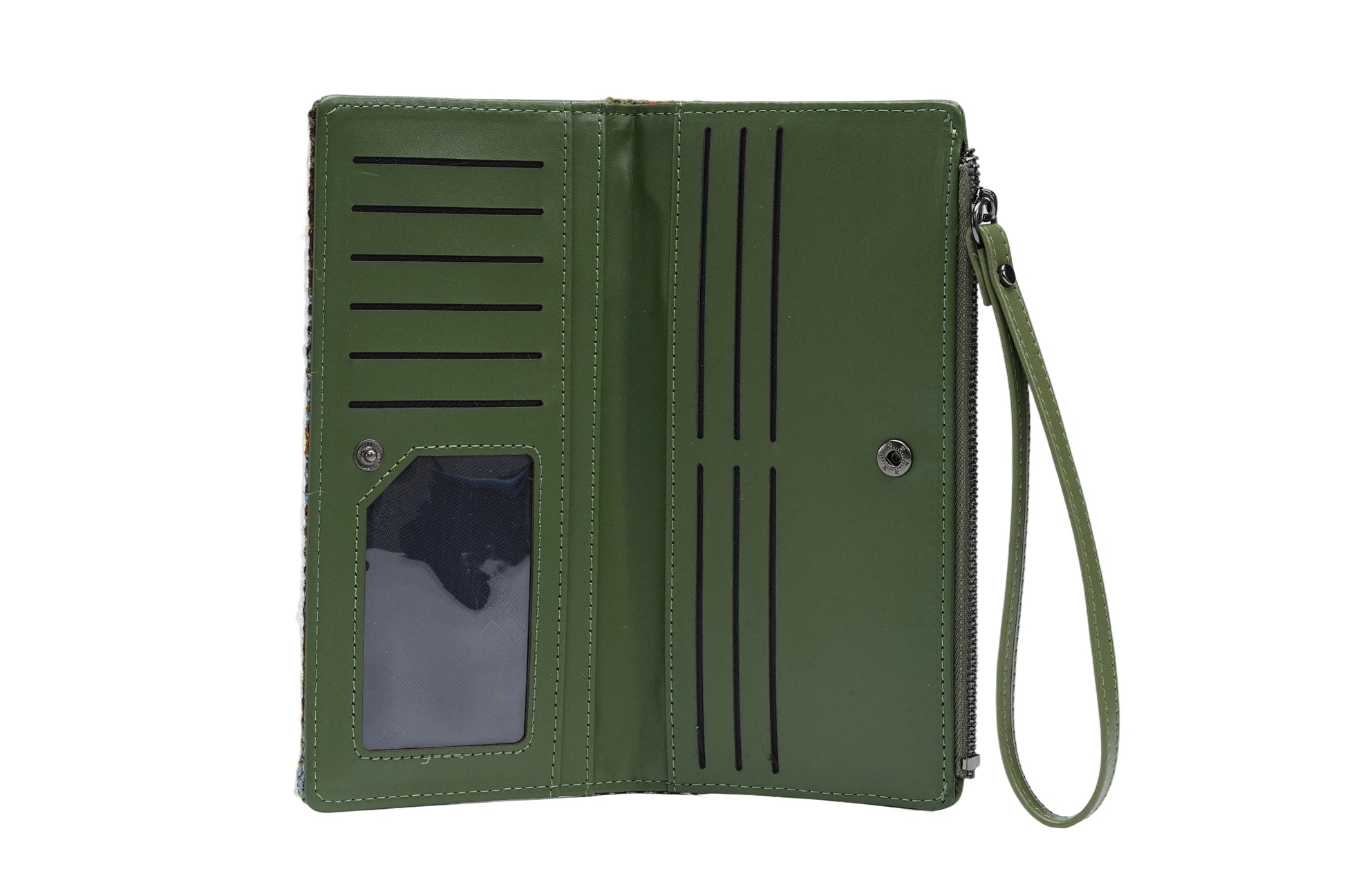Raebury Harris Tweed Wristlet  Wallet
