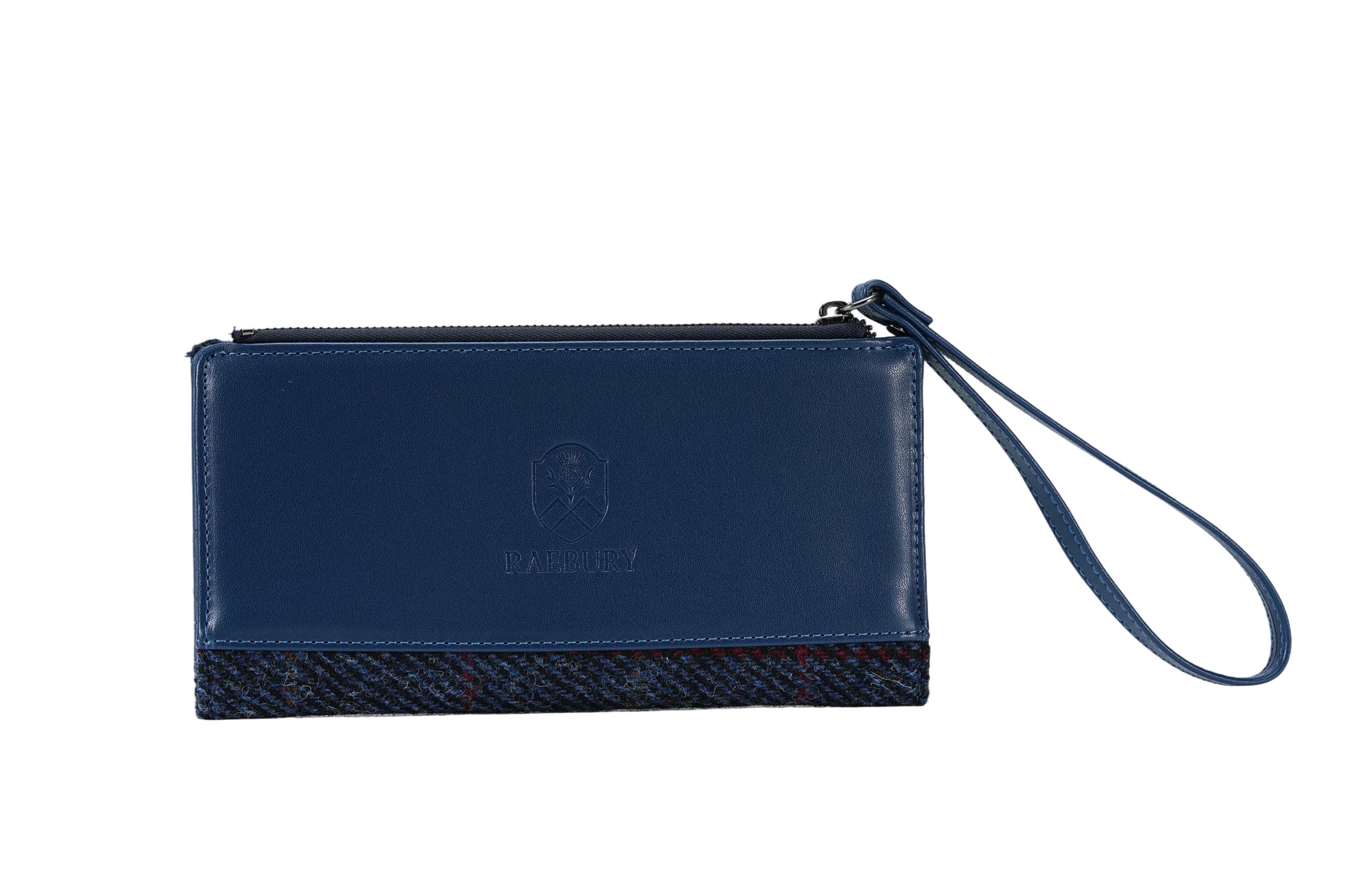 Raebury Harris Tweed Wristlet  Wallet