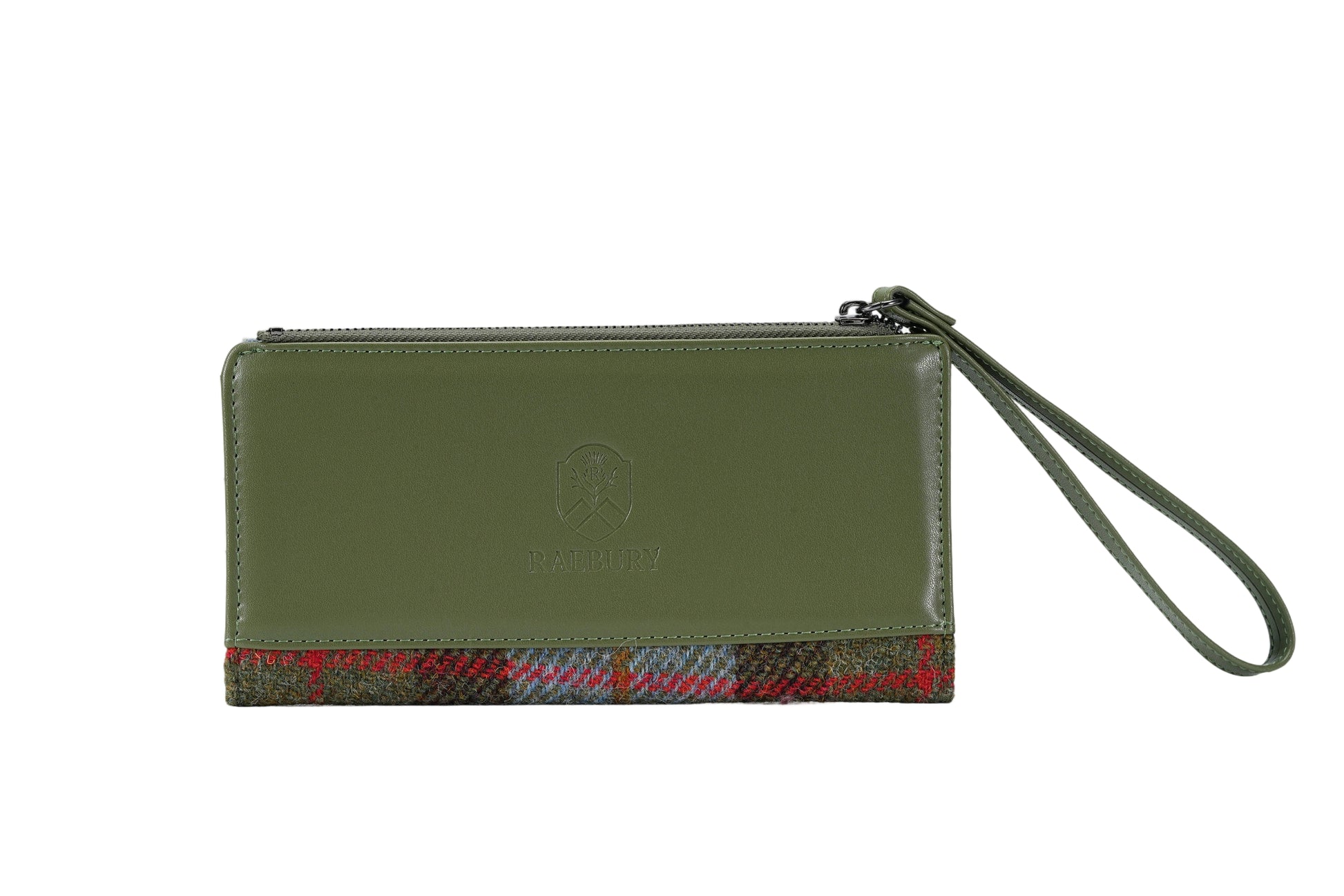 Raebury Harris Tweed Wristlet  Wallet
