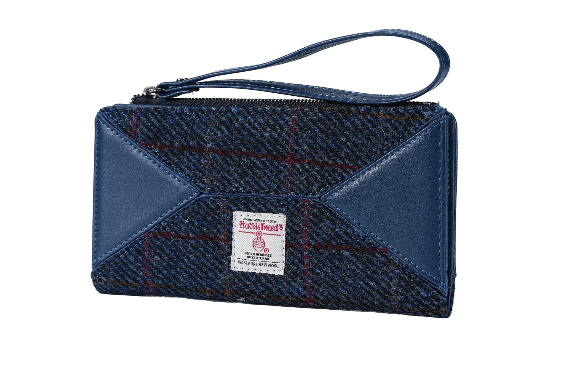 Raebury Harris Tweed Wristlet  Wallet