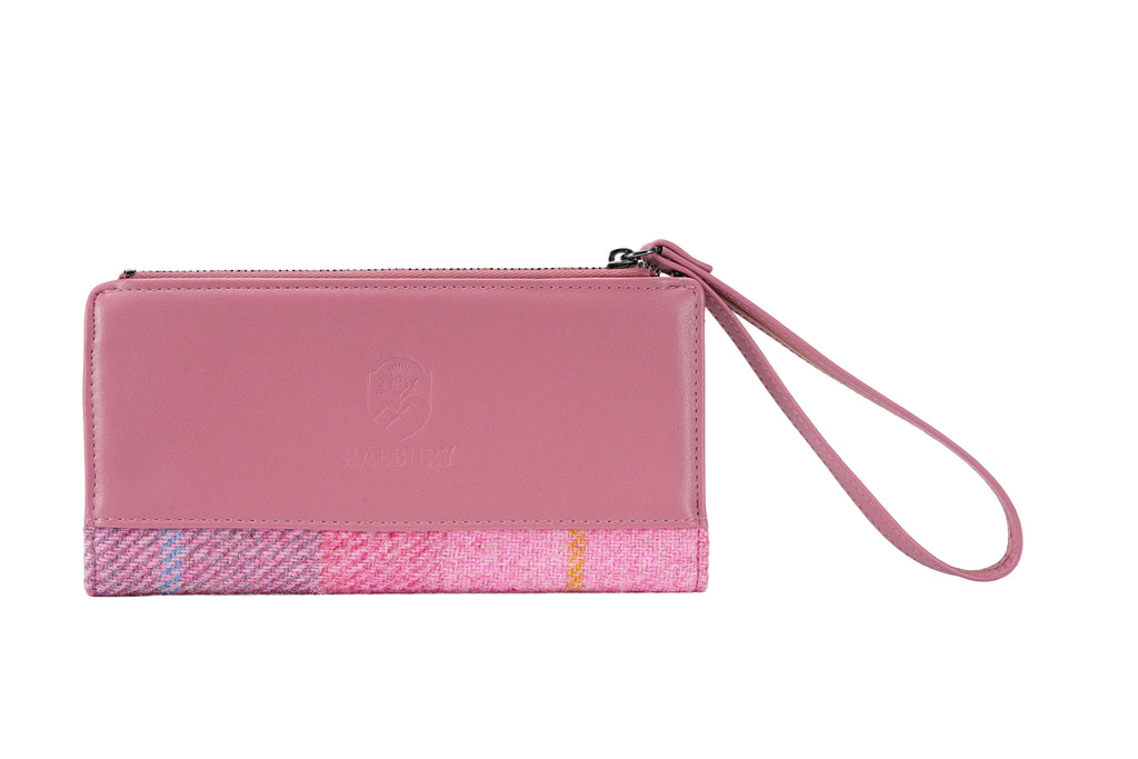 Raebury Harris Tweed Wristlet  Wallet